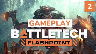 BattleTech Flashpoint - Gameplay Walkthrough 2 - A new mission