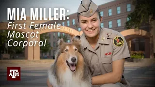 Mia Miller: Reveille's First Female Mascot Corporal