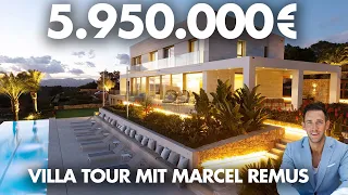 LUXUS FINCA MIT MEERBLICK & 20m POOL BEI PALMA! MARCEL REMUS TOUR AUF MALLORCA!