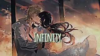 「Nightcore」→ Infinity (Lyrics/Female Version) By Jaymes Young Ft. KristyLee