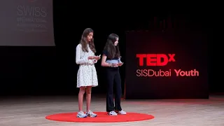 Collaboration over competition  | Johanna Ott & Lina Faizy | TEDxSIS Dubai Youth