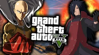 GTA 5 Mod Indonesia - SAITAMA MELAWAN UCHIHA MADARA