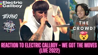 FIRST TIME REACTION / ANALYSIS TO ELECTRIC CALLBOY - WE GOT THE MOVES (LIVE 2022)