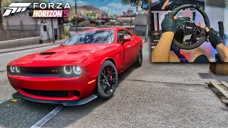 Forza Horizon 5 - Dodge Challenger Hellcat sliding here and there