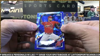 SUPERFRACTOR & RED! 2021 Topps Chrome Update Sapphire Edition Baseball 5 Box Break #10