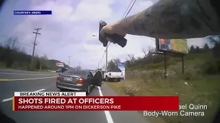 VIDEO: Police chase ends in shootout with suspect