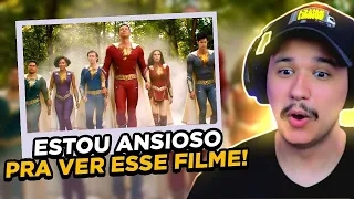 REACT Shazam! Fúria dos Deuses | TRAILER