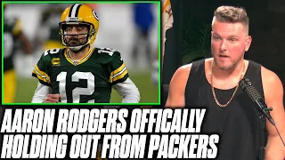 Pat McAfee Reacts: Aaron Rodgers Holding Out From Mandatory Team Activities