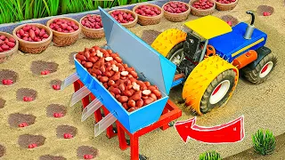 Top diy tractor making mini Concrete bridge #18 | diy tractor | water pump | @KeepVilla|DongAnh mini