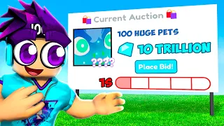 Selling 100+ Huge Pets in Pet Simulator X!