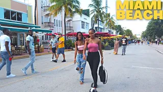 4K Miami Beach Virtual Walk Ocean Drive 2021