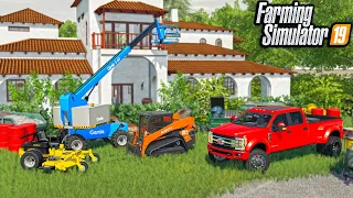 FIXING UP AN OLD ABANDON MANSION | (ROLEPLAY) FARMING SIMULATOR 2019