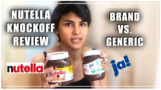 Nutella Knockoff by REWE Review || Brand vs Generic || Shir Eats' Taste Test