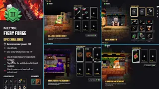 Minecraft Dungeons update new merchants and dlc