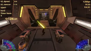 Jedi Academy Any% Speedrun 21:59