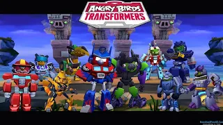 In Angry Birds Transformers game🥰 I got OP angry Bird Jazz😱