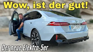 BMW i5 eDrive 40 (G60): Das kann der neue 5er mit Elektro-Heckantrieb! Test | Review | Preis