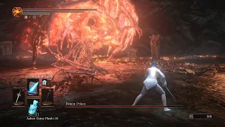 [Dark Souls 3] Full Int Sorcerer vs Demon Prince (Lv105)