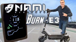 The electric scooter that wins everything on the Nami BURN E 3 MAX circuit