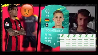 NICO SCHLOTTERBECK zeigt seine PRO PLAYER CARD | SIDNEY FRIEDE raged | FIFA 20 Highlights Deutsch