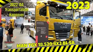 2023 MAN TGX 18.520 4x2 BL SA - Interior and Exterior - IAA Transportation Hannover Messe
