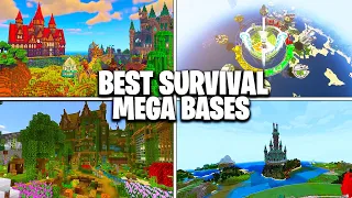5 BEST Survival Worlds in Minecraft (BEST Survival Mega Bases)