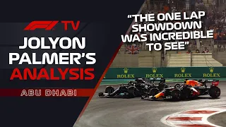 2021's Dramatic Finale | Jolyon Palmer's F1 TV Analysis | 2021 Abu Dhabi Grand Prix