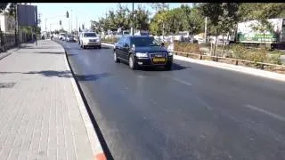 משטרת ישראל-ליווי שיירת רוה"מ בירושלים