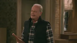 The final scene in the first episode of Frasier 2023 [Fraiser 2023]