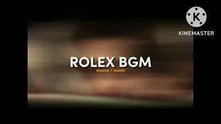 Rolex BGM (Super Slowed + Reverb) Lokesh Kanagaraj | Anirudh kamal hassan | vijay S| Surya|SA