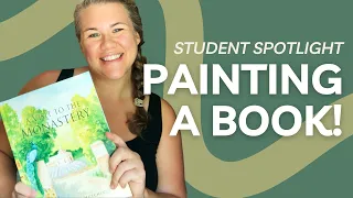 Illustrating A Book With Watercolors!