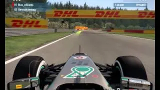 F1 2013 клавиатура. Setting Spa. Belgium. TT