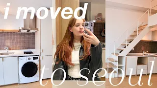 Moving into my new apartment in SEOUL & empty apartment tour