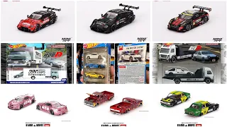 Hot Wheels Should Make These Initial D Team Transport Sets, Mini GT New Cars Announcement