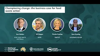 National Food Waste Summit 2022 – Panel: Championing Change: the business case for food waste action