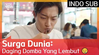 Surga Dunia: Daging Domba Yang  Lembut 🤤 #LetsEat3 🇮🇩 INDO SUB 🇮🇩