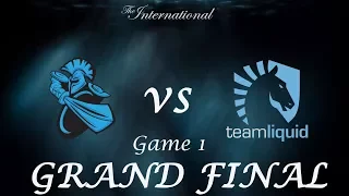 NewBee vs Liquid game 1, Гранд финал, The International 2017