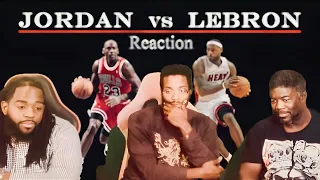 Jordan vs Lebron - The Best GOAT Comparison | Reaction (The Great Debate) Air Jordan or King James🤔