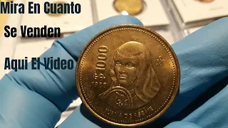 Moneda De $ 1000 Pesos De Juana De Asbaje.