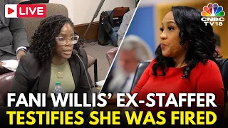 Fani Willis Hearing LIVE: Willis Whistleblower Testifies Before Georgia Senate Committee | USA |N18G