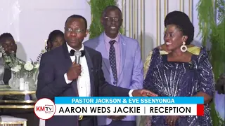 Pastor Jackson and Eve Ssenyonga Speech on their daughter's Wedding (Jackie & Aaron)