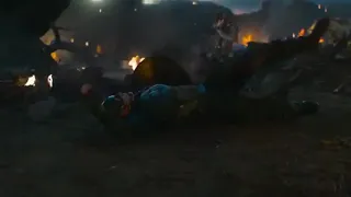captain American endgame scene with bed boy song