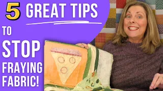 Quilters: How to STOP Fabric from Fraying!