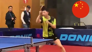 Ma Long, Fan Zhendong, Lin Yun-Ju training in Cheng Du | 2019 Men's World Cup