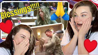 New Zealand Girl Reacts to US Military Coming Home Surprise Compilation 🥺🇺🇸