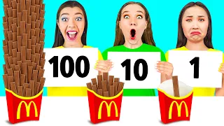 100 Capas De Alimentos Desafío #1 por CRAFTooNS Challenge