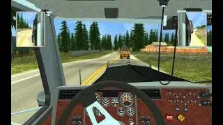 18 Wheels of Steel Extreme Trucker 2 - Montana, mobile office from Paradise to Log Site