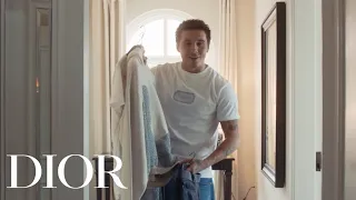 Brooklyn Beckham Gets Ready for the Dior Men's Spring 2023 Show