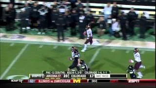 JediASU: Rashad Ross 100yd TD Kick Off Return vs Colorado