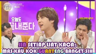 JIN:Mas Kau Kok Ganteng Banget Sih! #LOVEMYSELF |Let's BTS!|SUB INDOl 210329 Siaran KBS WORLD TV|